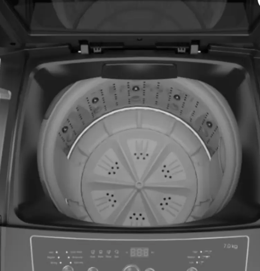 Godrej 7 kg Fully Automatic Top Load Washing Machine Grey  (WTEON ADR 70 5.0 PFDTN GPGR) - Image 2